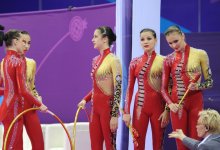 Азербайджанские гимнасты в шестой день Евроигр в Баку (ФОТОСЕССИЯ)