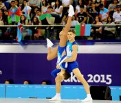 Азербайджанские гимнасты в шестой день Евроигр в Баку (ФОТОСЕССИЯ)