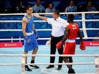 Два азербайджанских боксера вступают в борьбу в рамках первых Евроигр (ФОТО)