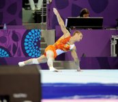 Азербайджанский гимнаст Олег Степко завоевал "серебро" на Евроиграх (ФОТО)