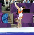 Азербайджанский гимнаст Олег Степко завоевал "серебро" на Евроиграх (ФОТО)