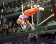 Азербайджанский гимнаст Олег Степко завоевал "серебро" на Евроиграх (ФОТО)