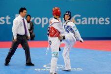 Азербайджанские тхэквондисты вышли в четвертьфинал на Евроиграх (ФОТО)