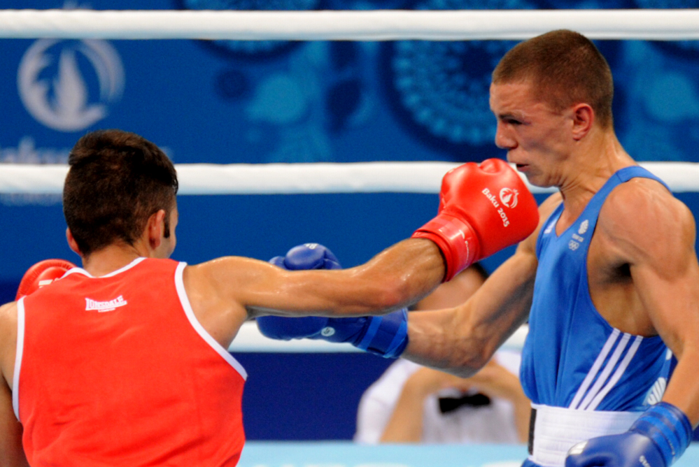 Два азербайджанских боксера вступают в борьбу в рамках первых Евроигр (ФОТО)