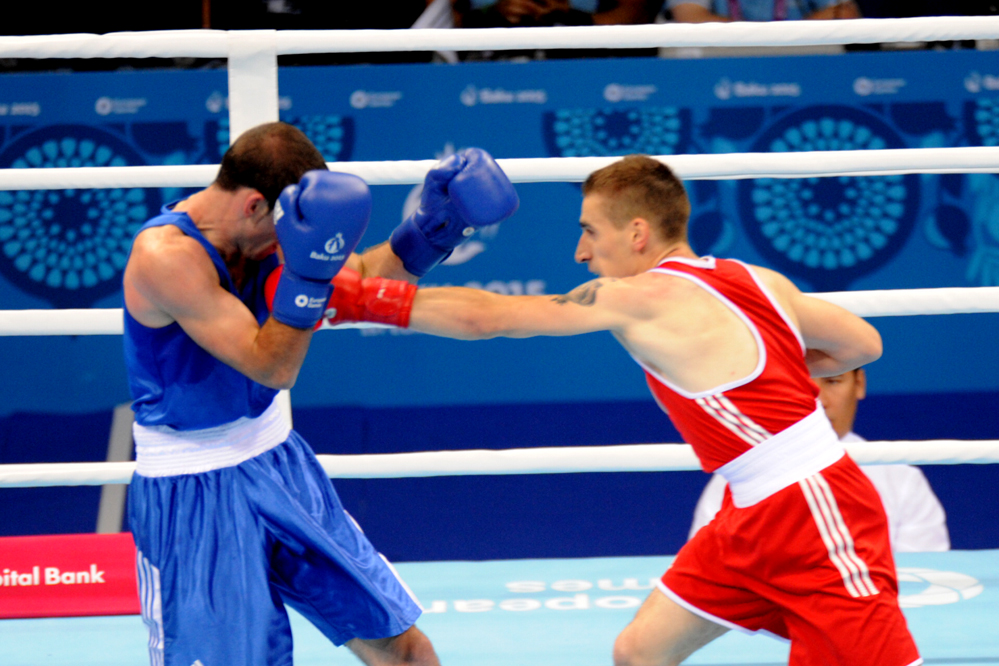 Два азербайджанских боксера вступают в борьбу в рамках первых Евроигр (ФОТО)