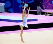 Азербайджанская гимнастка вышла в финал соревнований по художественной гимнастике на Евроиграх