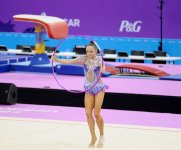 Азербайджанская гимнастка вышла в финал соревнований по художественной гимнастике на Евроиграх