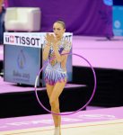 Азербайджанская гимнастка вышла в финал соревнований по художественной гимнастике на Евроиграх