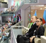 Первая леди Азербайджана Мехрибан Алиева наградила победителей по спортивной гимнастике  (ФОТО,ВИДЕО)