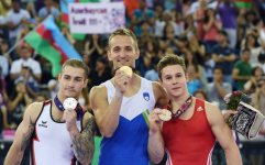 Первая леди Азербайджана Мехрибан Алиева наградила победителей по спортивной гимнастике  (ФОТО,ВИДЕО)