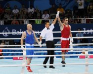 Председатель Организационного комитета первых Европейских игр Мехрибан Алиева наблюдала за поединком с участием азербайджанского боксера Мухаммедрасула Меджидова (ФОТО)