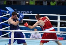 Председатель Организационного комитета первых Европейских игр Мехрибан Алиева наблюдала за поединком с участием азербайджанского боксера Мухаммедрасула Меджидова (ФОТО)