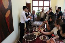 Кофейное настроение в Баку: крупный арт-проект, посвященный Евроиграм (ФОТО)