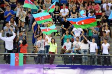 Азербайджанские гимнасты в восьмой день Евроигр в Баку (ФОТОСЕССИЯ)