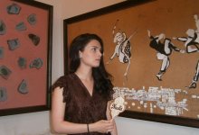 Гостям Евроигр представили магические кофейные платья (ФОТО)