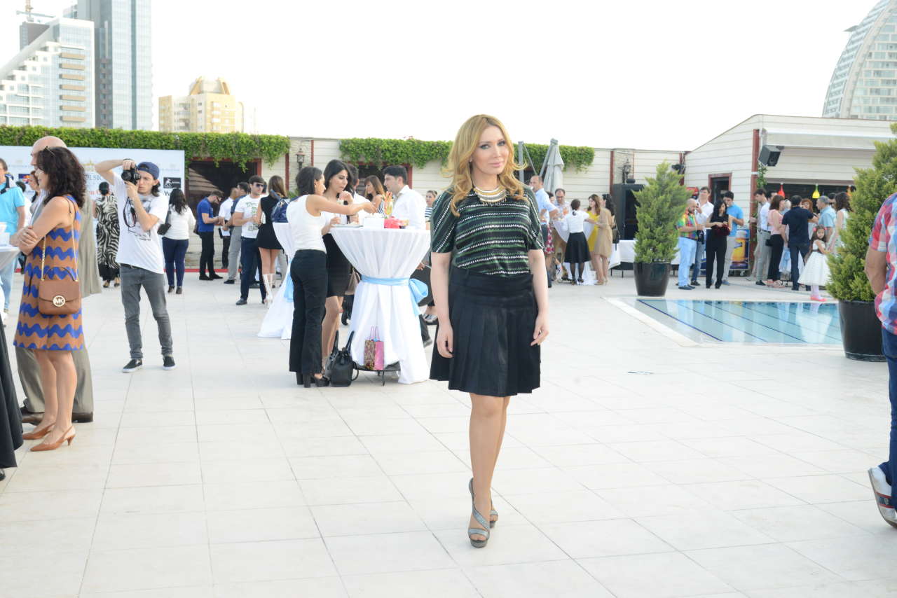 “Цветная феерия” украинского дизайнера очаровала гостей Евроигр (ФОТО)