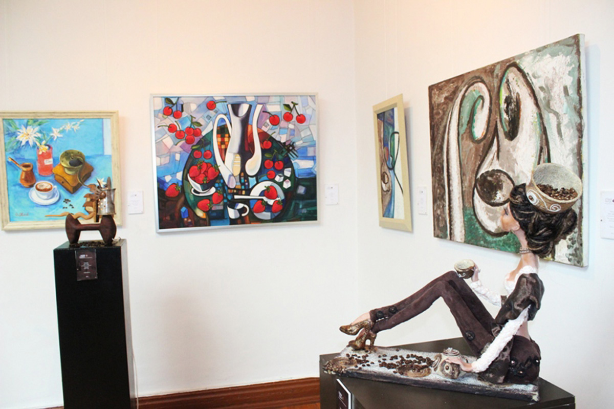 Кофейное настроение в Баку: крупный арт-проект, посвященный Евроиграм (ФОТО)