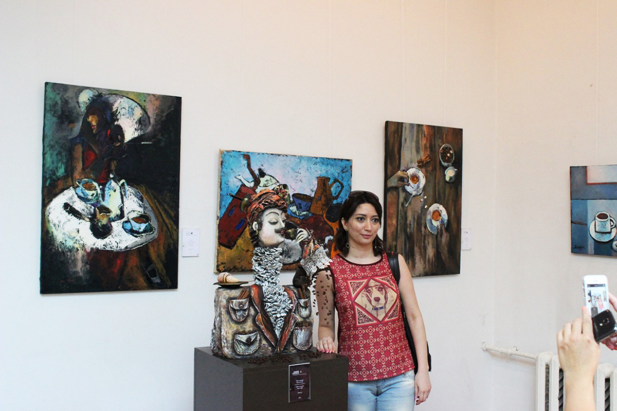 Кофейное настроение в Баку: крупный арт-проект, посвященный Евроиграм (ФОТО)