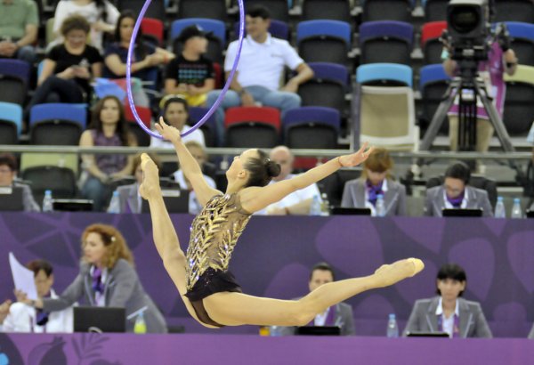Российская гимнастка Маргарита Мамун завоевала "золото" Евроигр (ФОТО)