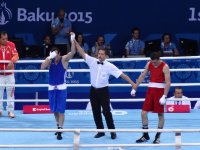 Два азербайджанских боксера проведут бои в ¼ финала соревнований Евроигр (ФОТО)