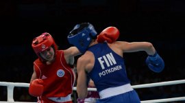 Азербайджанская спорсменка вышла в ¼ финала соревнований по боксу (ФОТО)