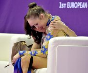 Азербайджанская гимнастка Марина Дурунда завоевала "серебро" на Евроиграх в Баку (ФОТО)