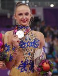 Азербайджанская гимнастка Марина Дурунда завоевала "серебро" на Евроиграх в Баку (ФОТО)