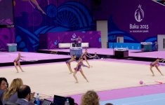 Сборная Беларуси по художественной гимнастике завоевала "золото" Евроигр (ФОТО)