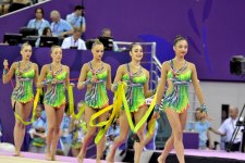 Сборная России по художественной гимнастике завоевала очередное "золото" Евроигр (ФОТО)