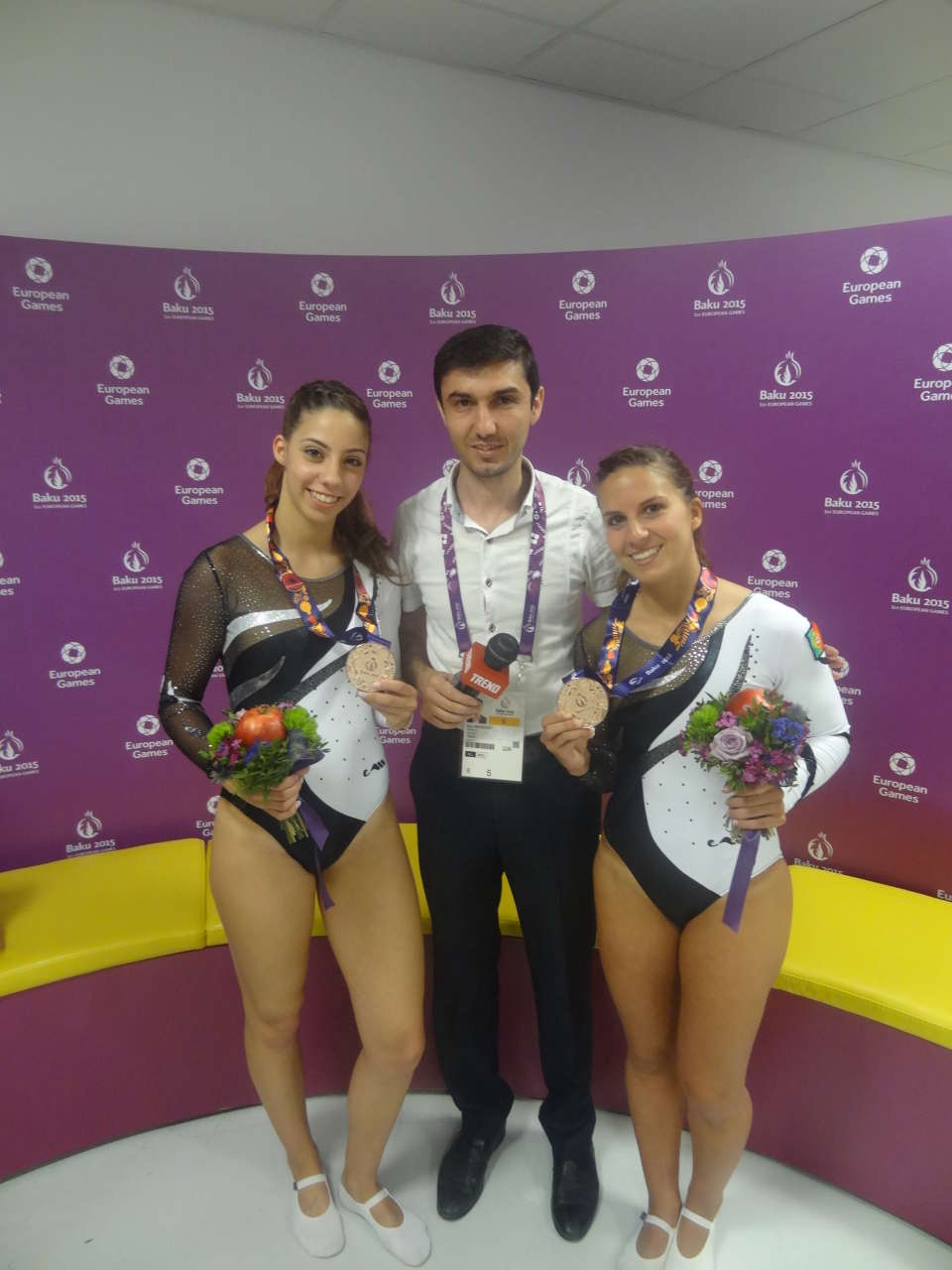 Первые Евроигры - хорошая возможность для спортсменов набраться опыта - португальская гимнастка