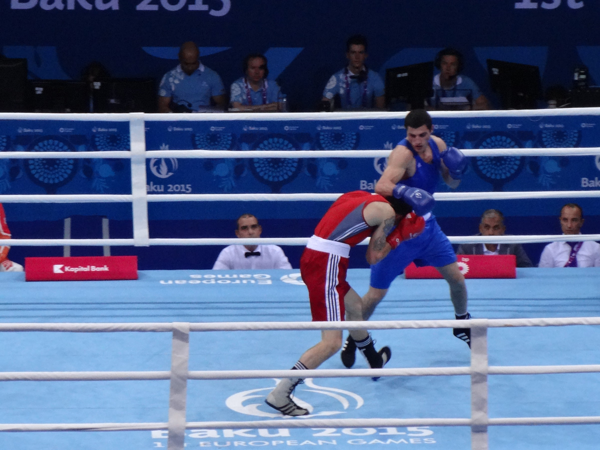 Два азербайджанских боксера проведут бои в ¼ финала соревнований Евроигр (ФОТО)