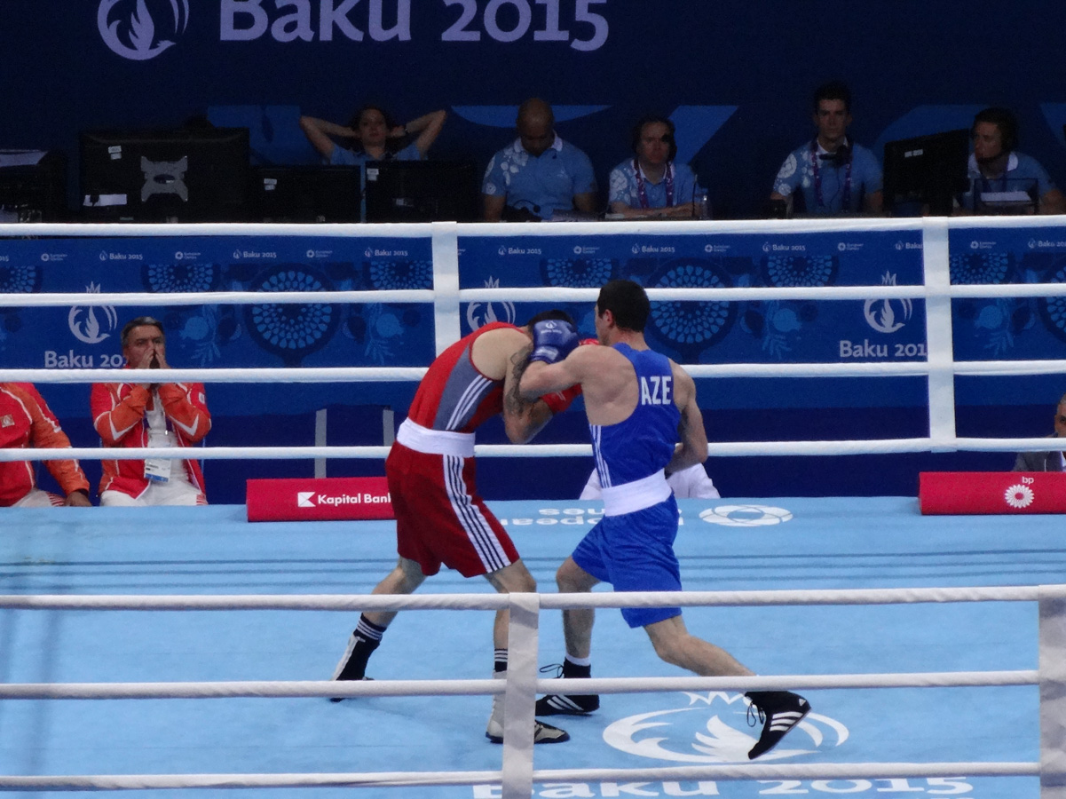 Два азербайджанских боксера проведут бои в ¼ финала соревнований Евроигр (ФОТО)