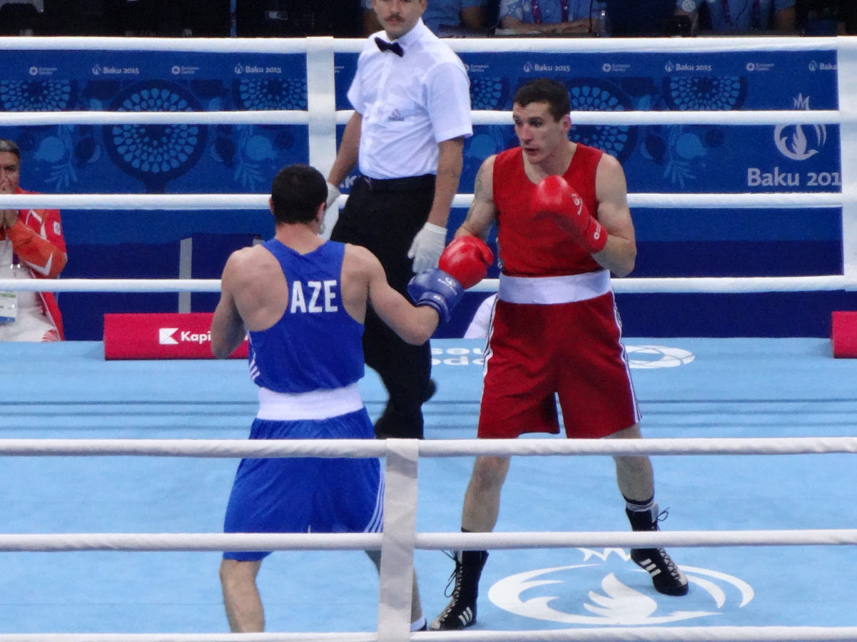 Два азербайджанских боксера проведут бои в ¼ финала соревнований Евроигр (ФОТО)