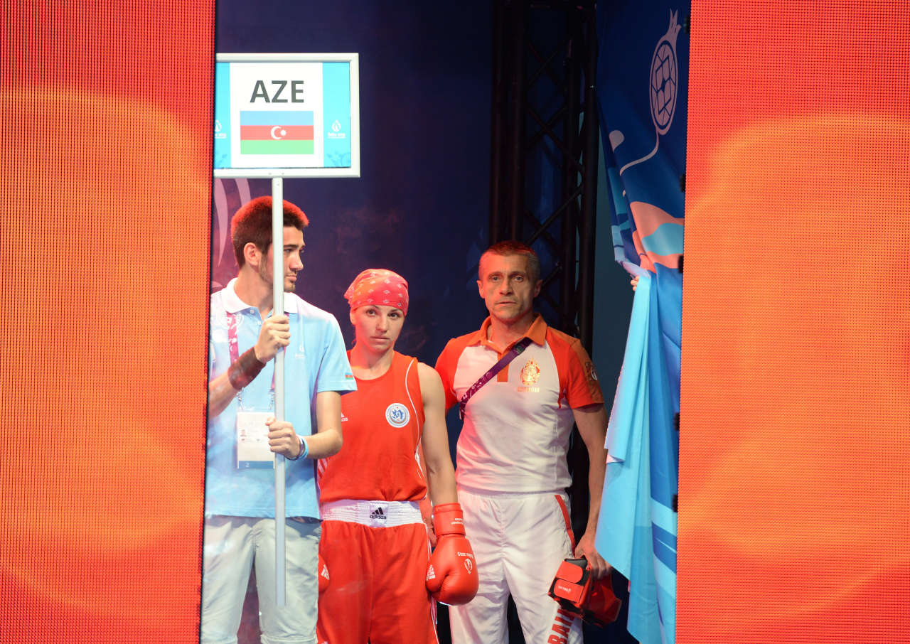 Азербайджанская спорсменка вышла в ¼ финала соревнований по боксу (ФОТО)