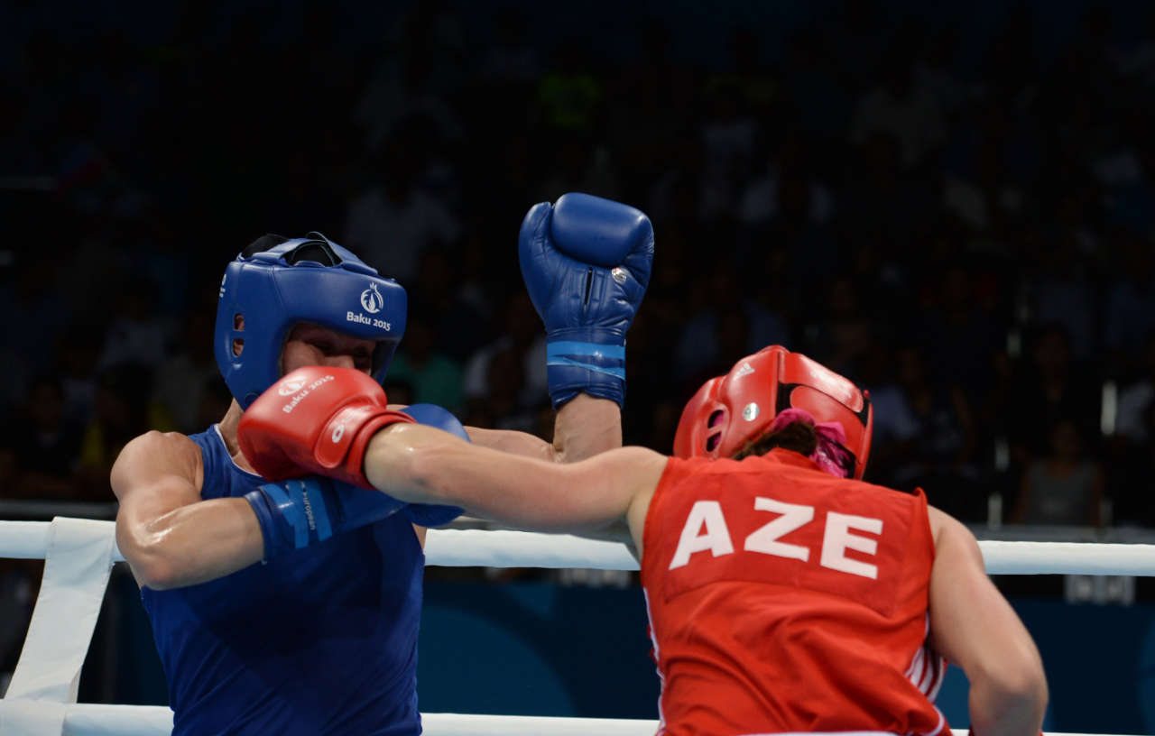Азербайджанская спорсменка вышла в ¼ финала соревнований по боксу (ФОТО)