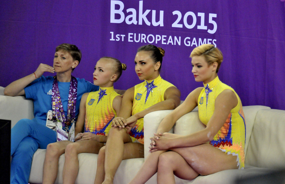 Сборная Беларуси по художественной гимнастике завоевала "золото" Евроигр (ФОТО)
