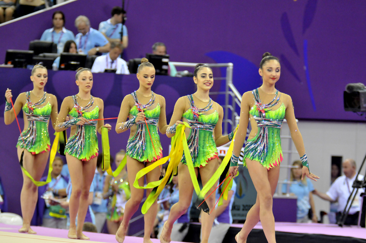 Сборная России по художественной гимнастике завоевала очередное "золото" Евроигр (ФОТО)