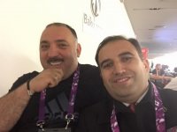 Звездные болельщики Евроигр (ФОТО)