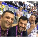 Звездные болельщики Евроигр (ФОТО)