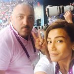 Звездные болельщики Евроигр (ФОТО)