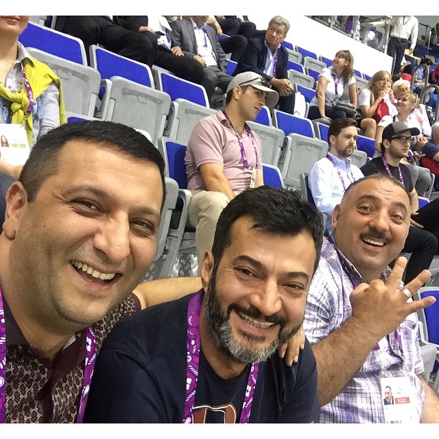 Звездные болельщики Евроигр (ФОТО)