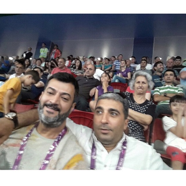 Звездные болельщики Евроигр (ФОТО)