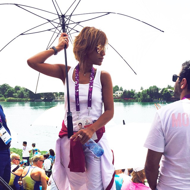 Звездные болельщики Евроигр (ФОТО)