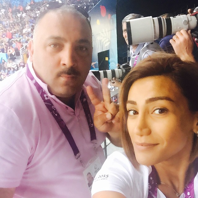 Звездные болельщики Евроигр (ФОТО)