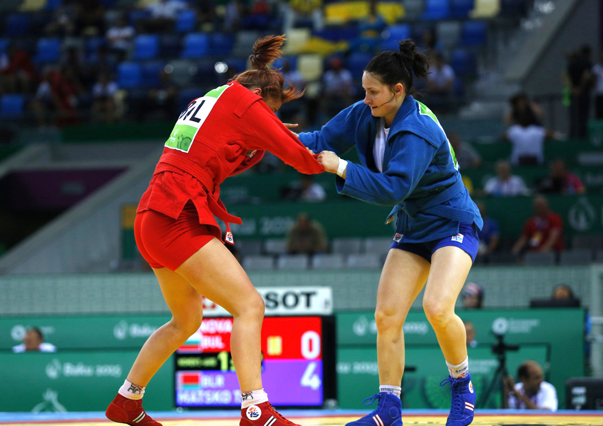 Четыре азербайджанских самбиста вышли в финал соревнований Евроигр (версия 4) (ФОТО)