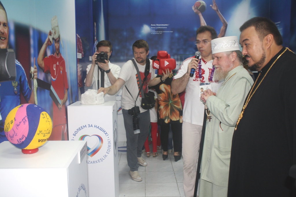 Архиепископ Бакинский и Азербайджанский дал высокую оценку Евроиграм (ФОТО)