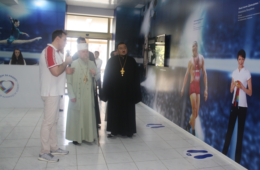 Архиепископ Бакинский и Азербайджанский дал высокую оценку Евроиграм (ФОТО)