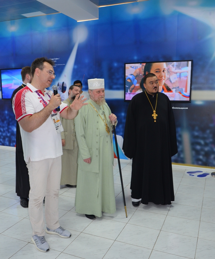 Архиепископ Бакинский и Азербайджанский дал высокую оценку Евроиграм (ФОТО)