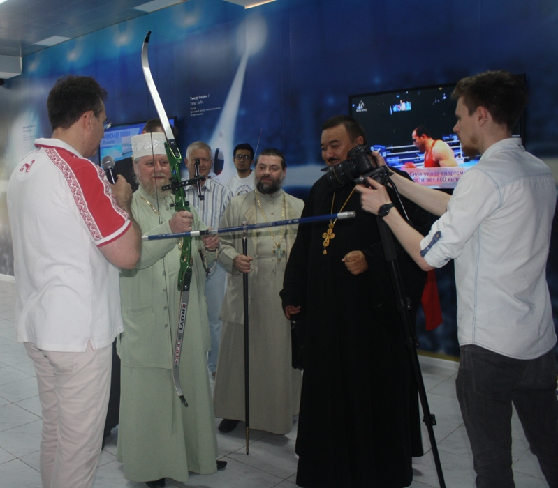 Архиепископ Бакинский и Азербайджанский дал высокую оценку Евроиграм (ФОТО)