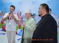 Архиепископ Бакинский и Азербайджанский дал высокую оценку Евроиграм (ФОТО)